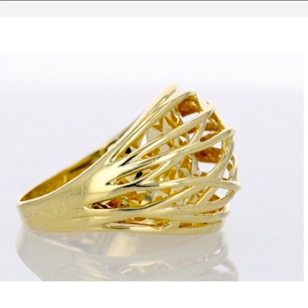 14k DOMED “HIGHWAY” RING 🔥 - Picture 5 of 10